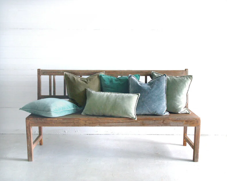 Pip Stonewashed fluwelen kussenhoes 30x60cm